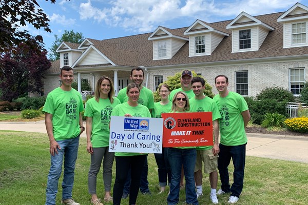 Cleveland Construction Participates in United Way's Day of Caring