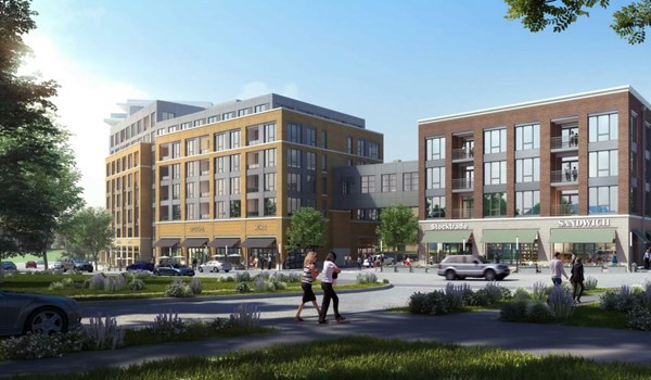 Top of the Hill Mixed-Use Development in Cleveland Heights, Ohio Begins Construction
