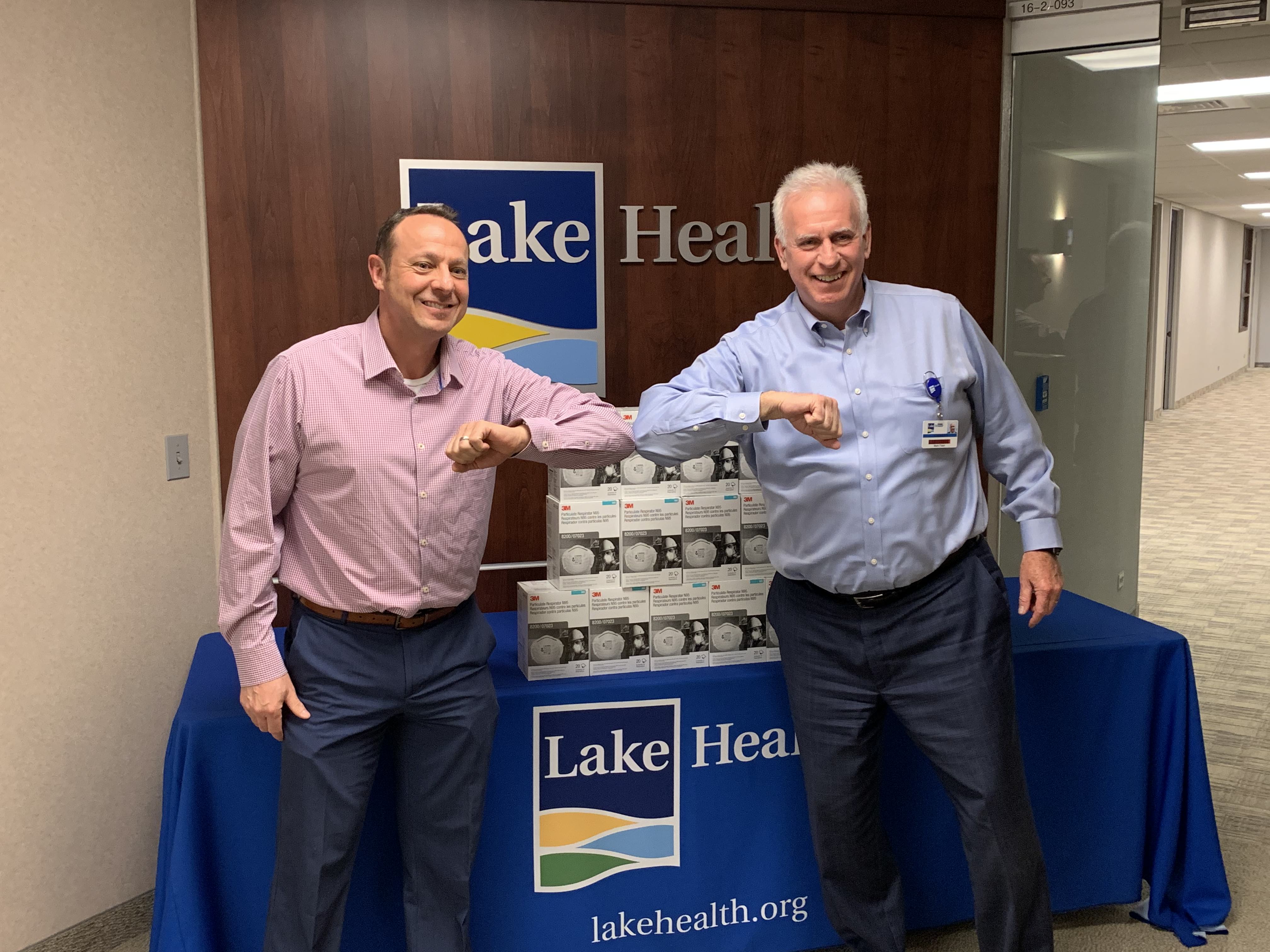 Cleveland Construction Donates N95 Face Masks to Lake Health in Northeast Ohio