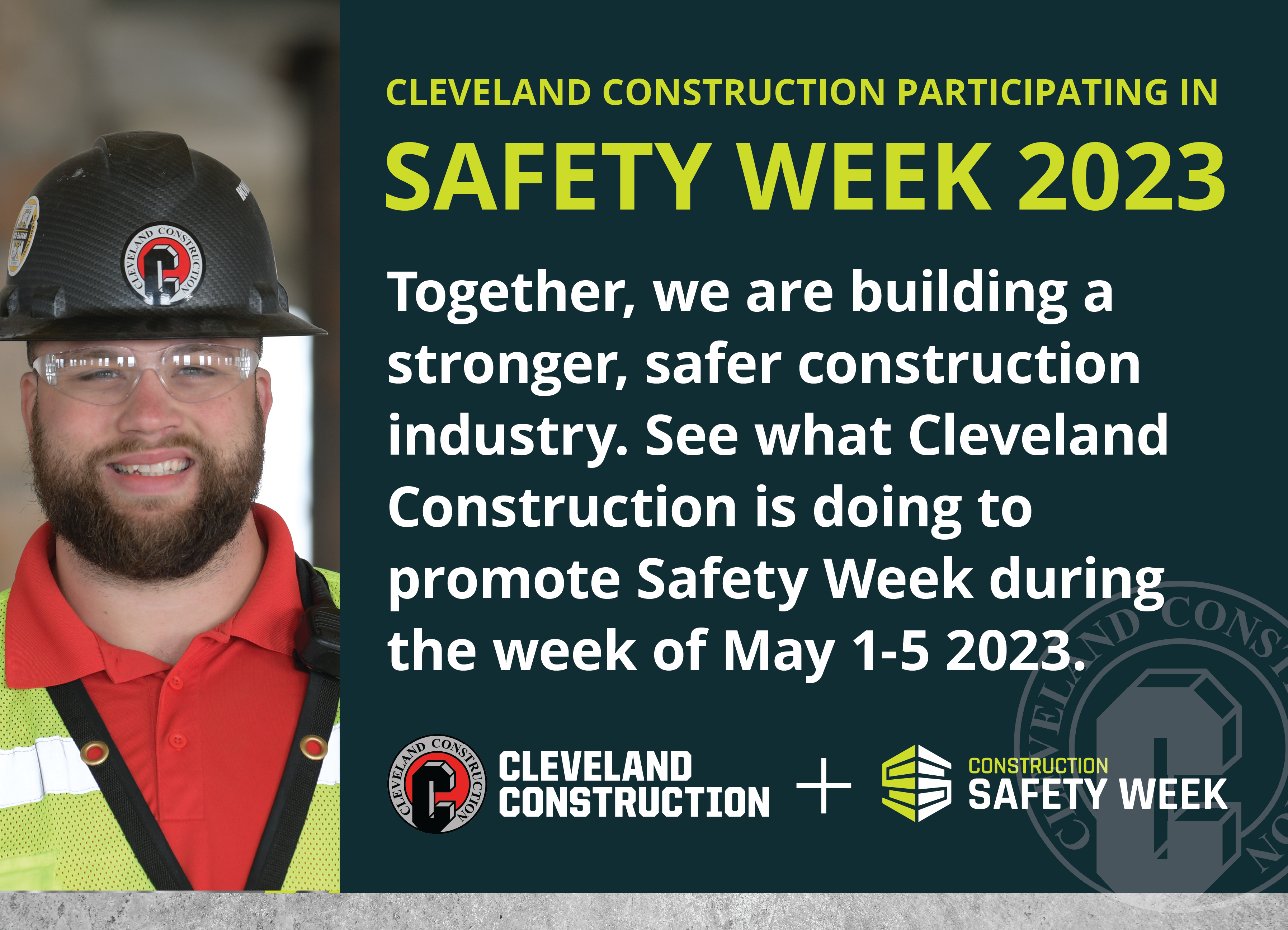 Cleveland Construction Participates in Safety Week 2023