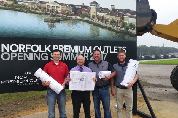 Cleveland Construction Officially Breaks Ground on Norfolk Premium Outlets