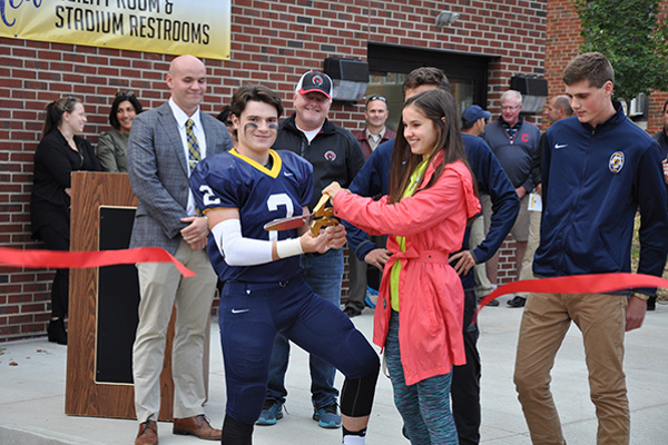 Cleveland Construction & Richard G. Small Foundation Donate New Agility Room to Kirtland High School