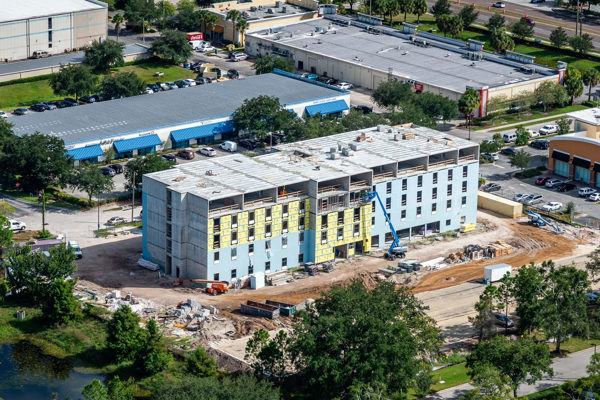 Milestone Reached at Home2Suites Project in Orlando
