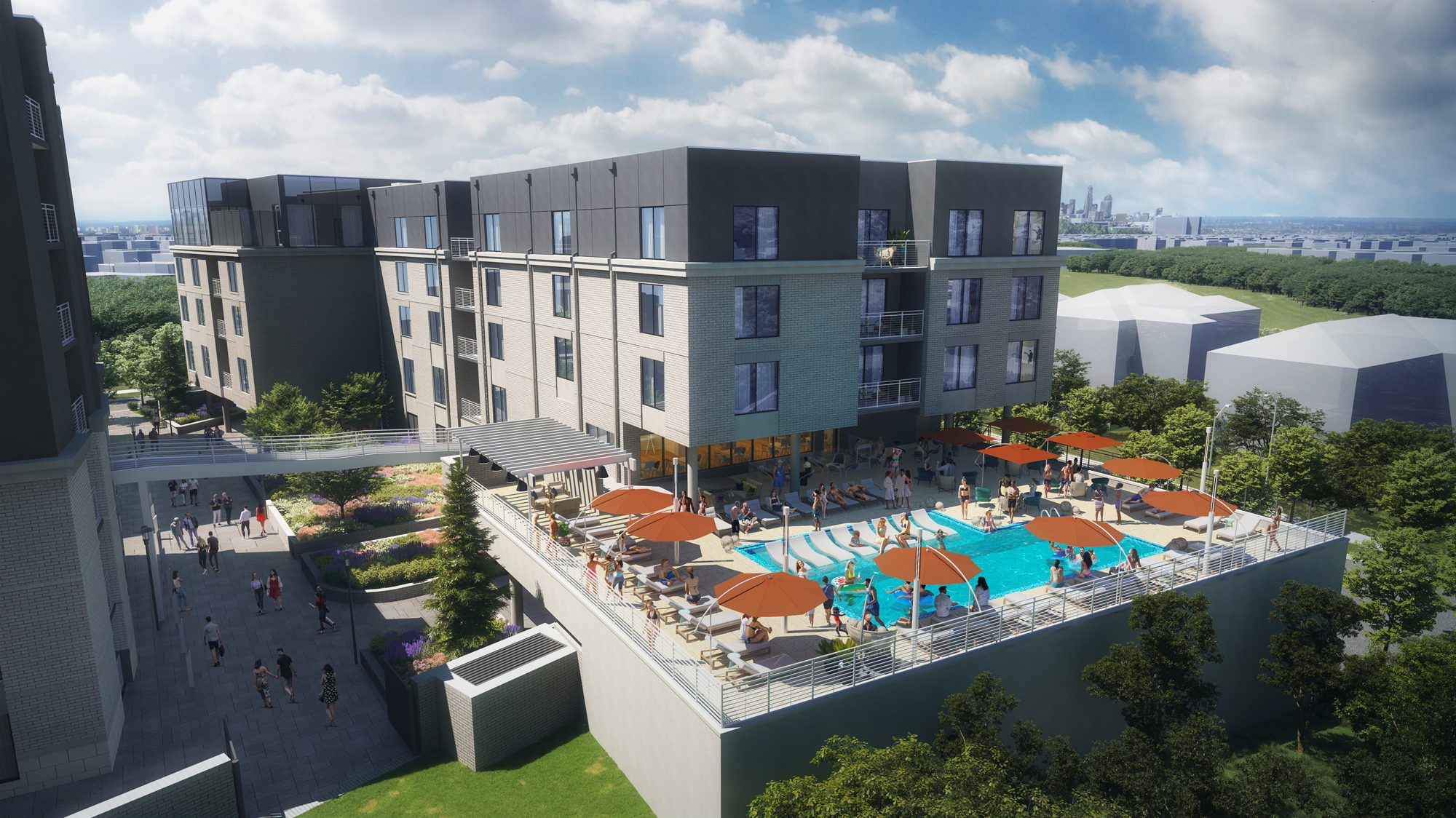 1701 East Boulevard Apartments Charlotte Cleveland Construction